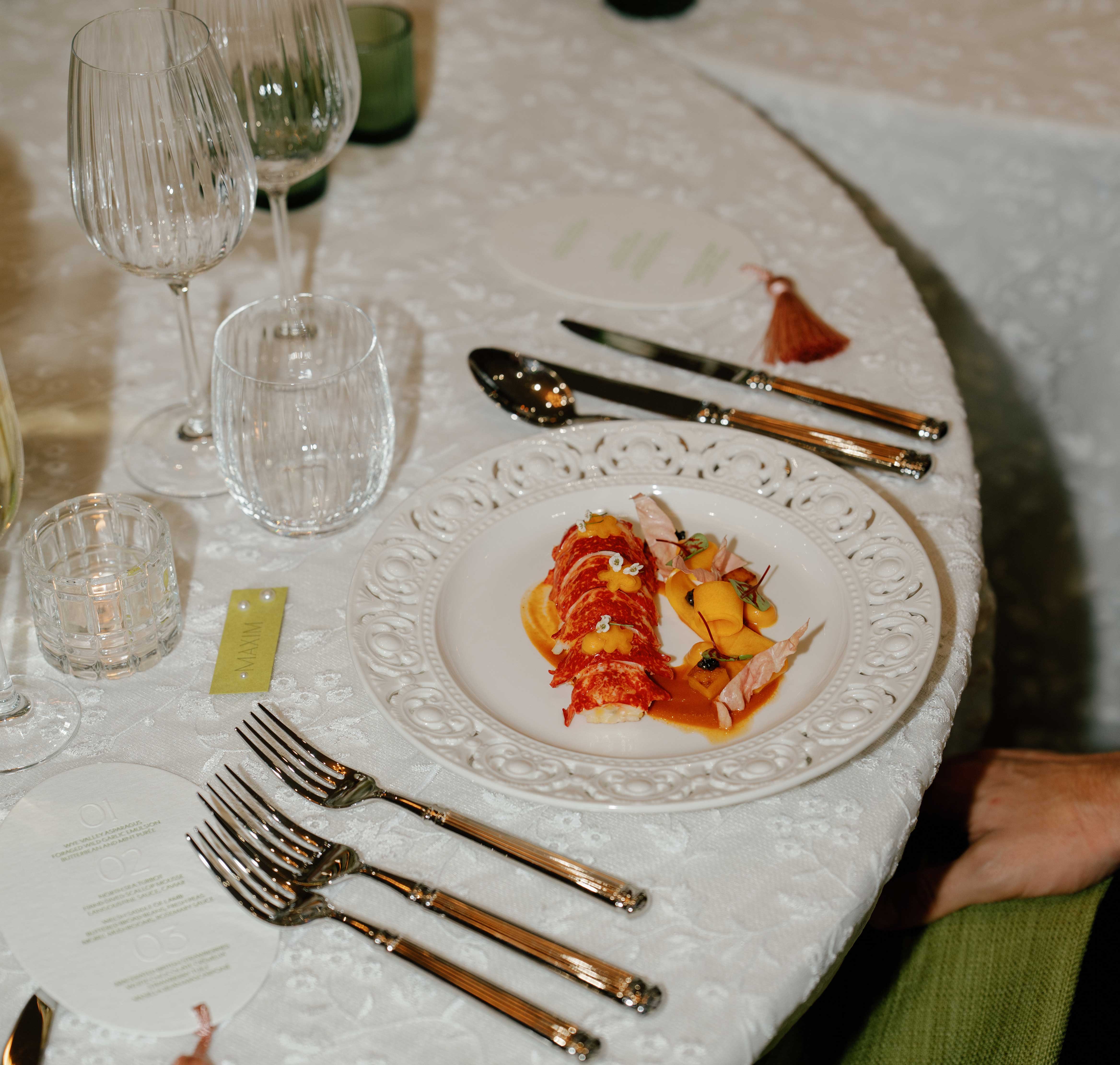 Event catering at No. 30 Knightsbridge