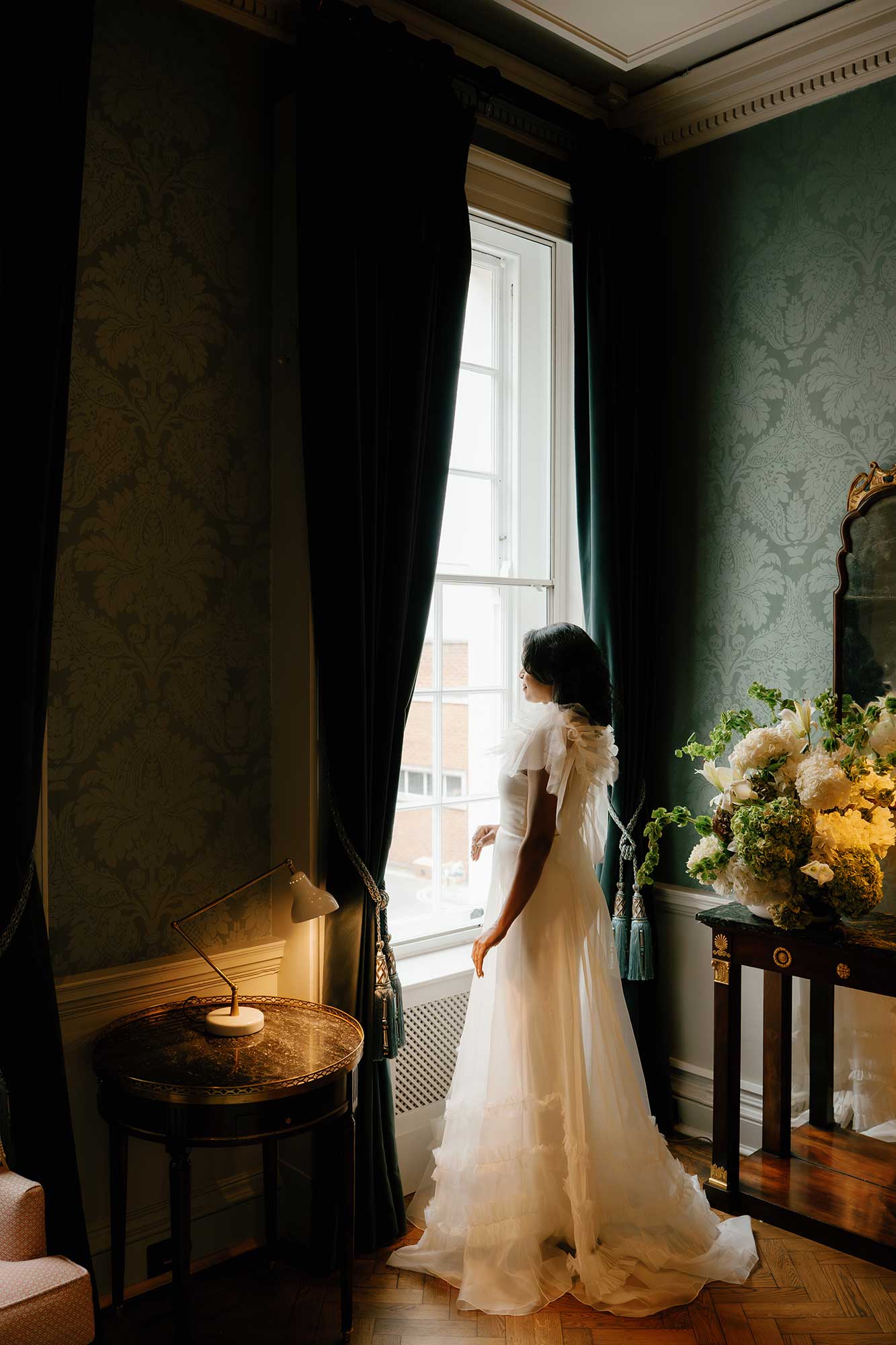 Wedding setting at No. 30 Knightsbridge
