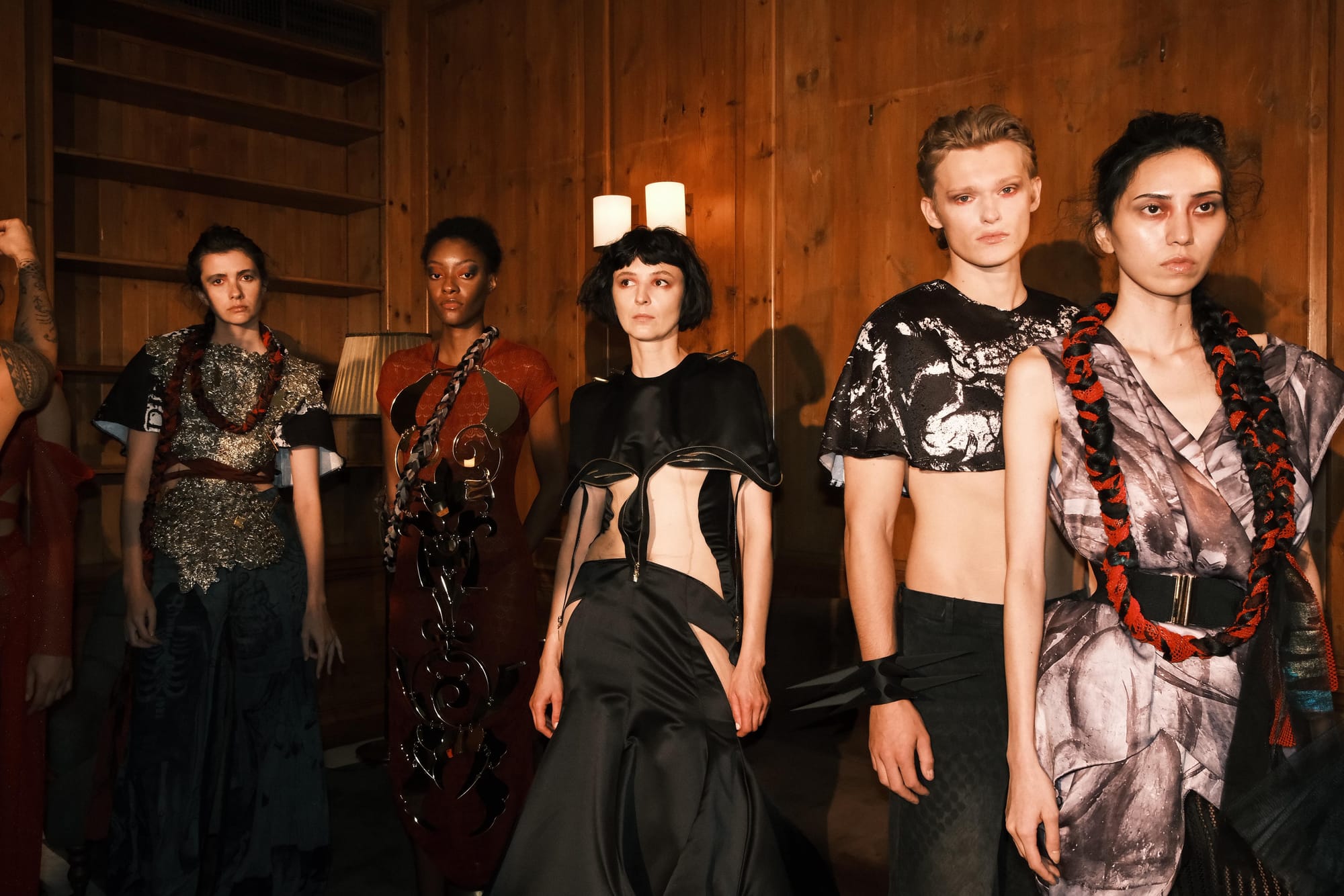 Fashion collection presented at No. 30 Knightsbridge